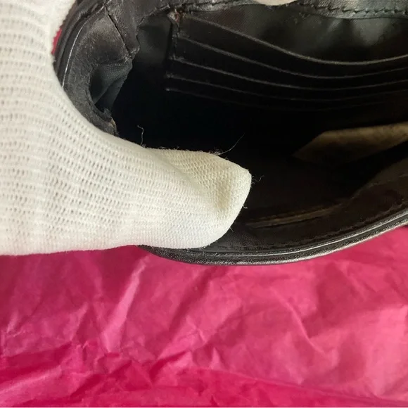 Burberry Tan and Black Check Crossbody Bag - Picture 7 of 13